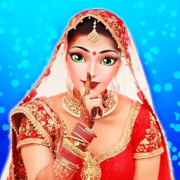Значок Indian Wedding Saree Fashion &